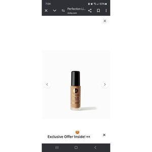 New Lot of 3 Sealed NK Makeup Perfection Liquid Foundation FFPF06 Butterscotch